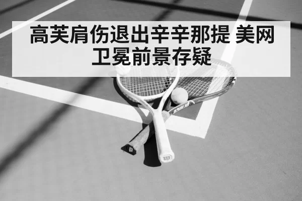 tennis racket on court